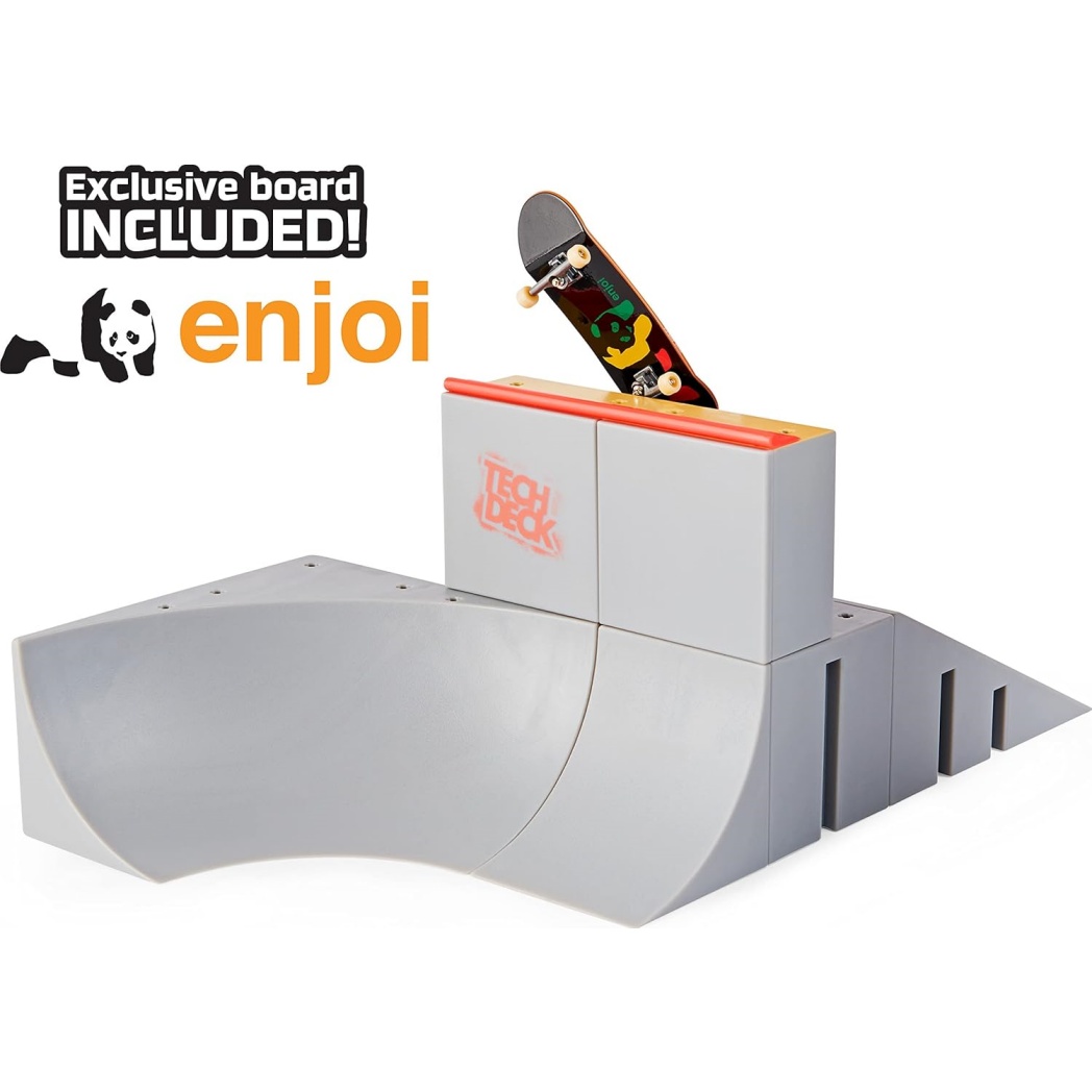 Tech Deck, Bowl Builder X-Connect Park Creator, Customizable And Buildable Ramp Set With Exclusive Fingerboard, Kids Toy For Ages 6 And Up - Image 3