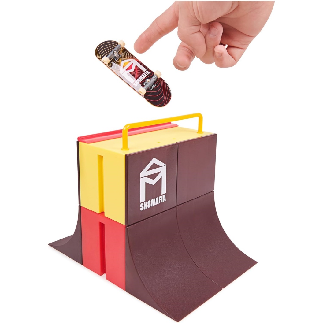 Tech Deck, Vert Wall 2.0, X-Connect Park Creator, Customizable And Buildable Ramp Set With Exclusive Fingerboard, Kids Toy For Boys And Girls Ages 6 And Up - Image 7