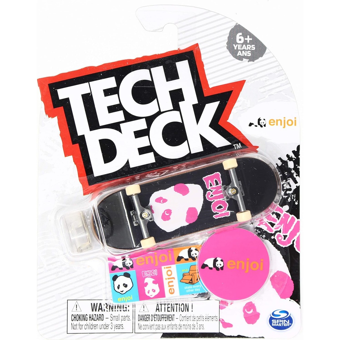 Tech-Deck Enjoi Skateboards Don't Fit Pink Panda 2021 Complete 96Mm Fingerboard