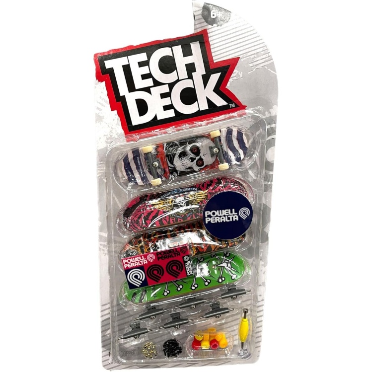 Tech Deck Sk8Shop Bonus Pack Mini Finger Skateboard Multi Pack 2022 Series (Pp (4 Pack))