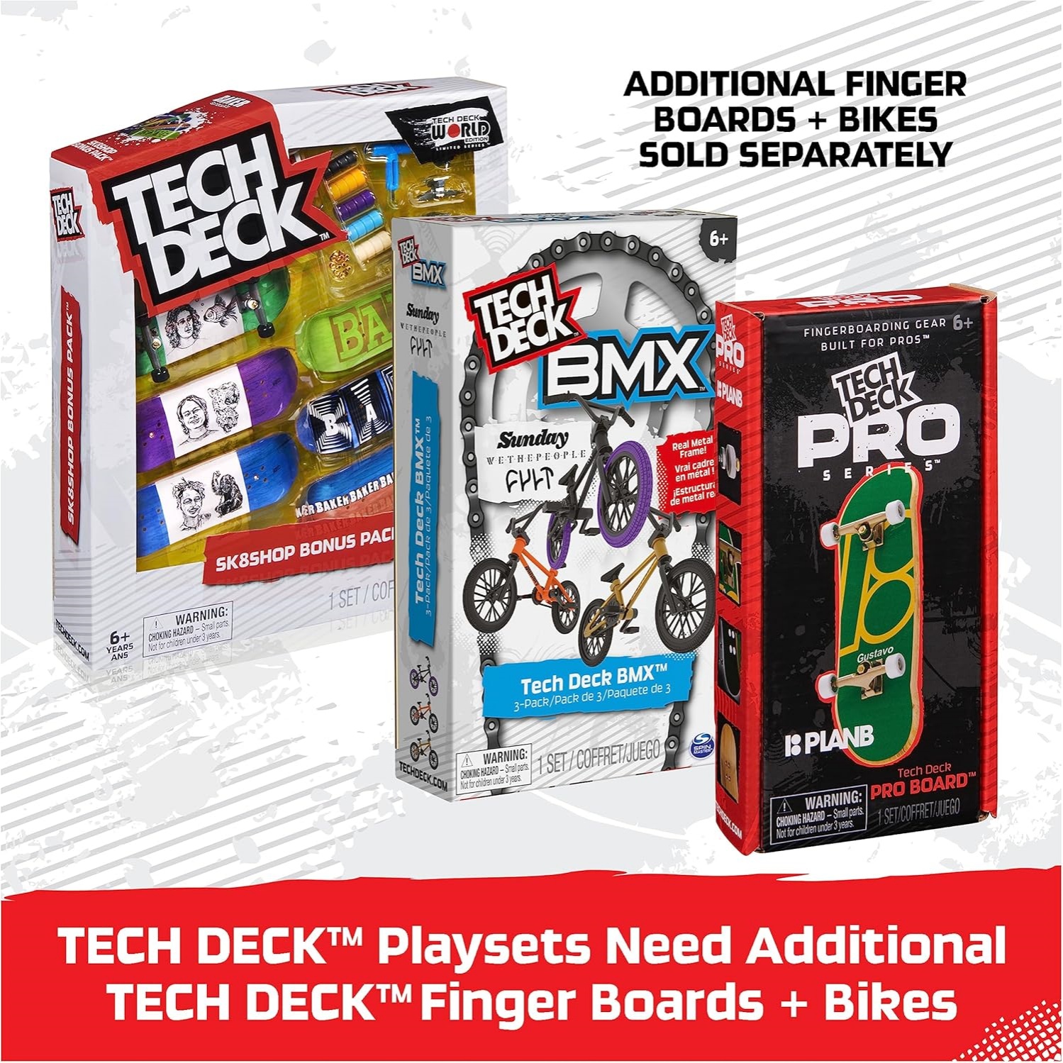 Tech Deck, Nyjah Skatepark X-Connect Park Creator, Massive Customizable Skatepark Ramp Set With Exclusive Fingerboard, Kids Toy For Ages 6 And Up - Image 7