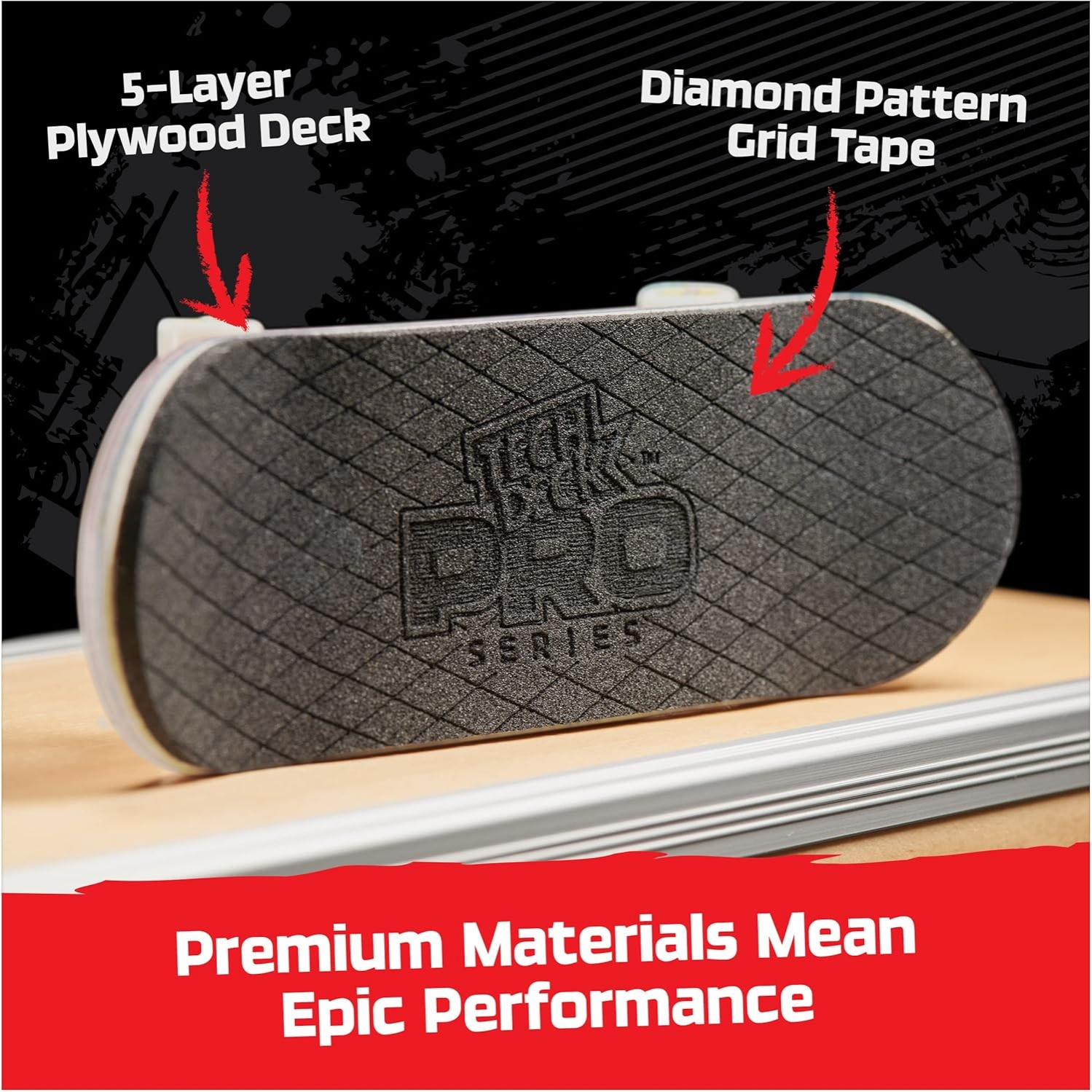 Tech Deck, Revive Pro Series Finger Board With Storage Display, Built For Pros; Authentic Mini Skateboards, Kids Toys For Ages 6 And Up - Image 4